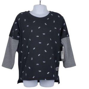 Gray long sleeve shirt with bears 4T(NWT)